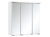 HELD Badkamer spiegelkast Bologna 3D (LED-inbouwlamp, Wit, Breite: 60 cm)