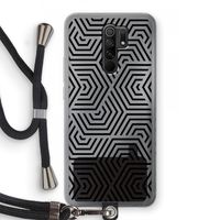 Magic pattern: Xiaomi Redmi 9 Transparant Hoesje met koord