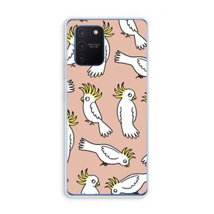 Papegaai: Samsung Galaxy Note 10 Lite Transparant Hoesje