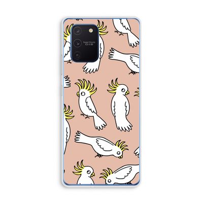 Papegaai: Samsung Galaxy Note 10 Lite Transparant Hoesje