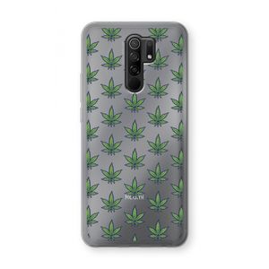 Weed: Xiaomi Redmi 9 Transparant Hoesje