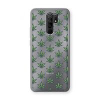 Weed: Xiaomi Redmi 9 Transparant Hoesje