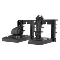 Hori HPC-045U game controller Zwart USB Joystick + stuwkrachthendel PC - thumbnail