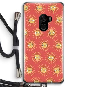 Zon: Xiaomi Mi Mix 2 Transparant Hoesje met koord