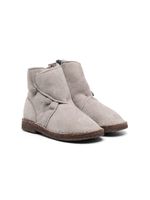 Pèpè bottines à détail de boutonnière - Gris