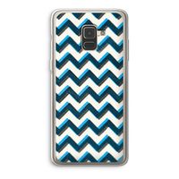 Onderbroken lijn: Samsung Galaxy A8 (2018) Transparant Hoesje
