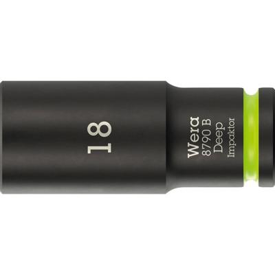 Wera 8790 B Impaktor Deep 05005559001 Dop (zeskant) Dopsleutelinzetstuk 18 mm Wera 8790 B Impaktor Deep 05005559001 Dop (zeskant) Dopsleutelinzetstuk 18 mm