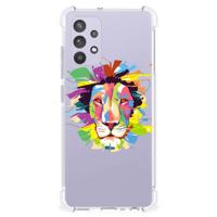 Samsung Galaxy A32 4G | A32 5G Enterprise Editie Stevig | Bumper Hoesje | Lion Color Samsung Galaxy A32 4G | A32 5G Enterprise Editie Stevig | Bumper Hoesje | Lion Color