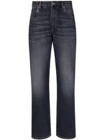 Dolce & Gabbana wide-leg cotton jeans - Noir - thumbnail