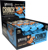 Warrior Crunch Bar Chocolate Chip Cookie Dough (12 x 64 gr) - thumbnail