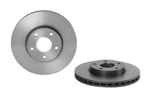 Remschijf COATED DISC LINE BREMBO, Remschijftype: Binnen geventileerd, u.a. für Ford, Volvo