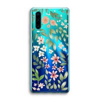 Botanical sweet flower heaven: Huawei P30 Transparant Hoesje