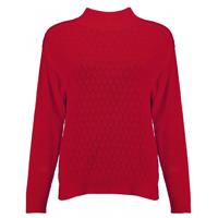 Bloomings - Rood | Dames | Trui | Rood | XL | regular | Kamst mode