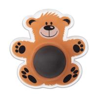 Stopper Inofix Deuren Beer Sticker Oranje PVC