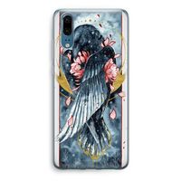 Golden Raven: Huawei P20 Transparant Hoesje