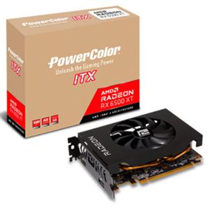 Powercolor AMD Radeon RX 6500 XT Videokaart ITX 4 GB GDDR6-SDRAM PCIe HDMI, DisplayPort