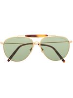 TOM FORD Eyewear lunettes de soleil à monture pilote - thumbnail