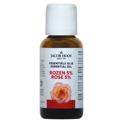 Jacob Hooy Essentiële Olie Rozen 5%
