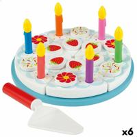 Houten spel Woomax Tarta 26 Onderdelen (6 Stuks) - thumbnail
