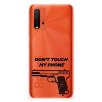 Xiaomi Poco M3 Silicone-hoesje Pistol DTMP