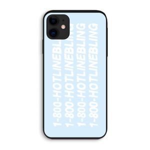 Hotline bling blue: iPhone 11 Biologisch afbreekbaar hoesje