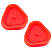 Speelkaartenhouder - 2x - kunststof - 8,6 cm - kaarthouder spelletjes