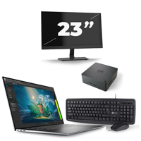 Dell Precision 5570 - Intel Core i7-12e Generatie - 15 inch - 16GB RAM - 256GB SSD - Windows 11 Home + 1x 23 inch Monitor Dell Precision 5570 - Intel Core i7-12e Generatie - 15 inch - 16GB RAM - 256GB SSD - Windows 11 Home + 1x 23 inch Monitor