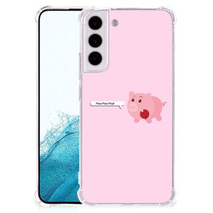 Samsung Galaxy S22 Plus Stevig Bumper Hoesje Pig Mud