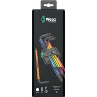 Wera 950 Spkl9 Hex-plus Hex Key Set Set van l-vormige inbussleutels Metrisch/imperiaal 9 stuk(s) - thumbnail