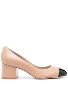 Stuart Weitzman escarpins Flare en cuir - Tons neutres