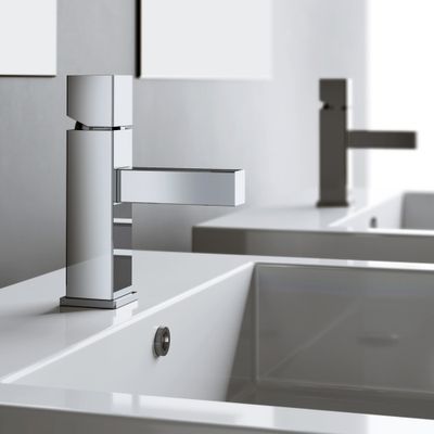 Hotbath Bloke wastafelmengkraan 18cm chroom Hotbath Bloke wastafelmengkraan 18cm chroom