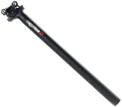 Ergotec zadelpen skalar 31.6x400mm alu zwart