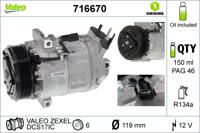 Valeo Airco compressor 716670