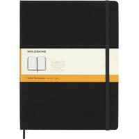 Notitieboek Moleskine XL 190x250mm lijn hard cover zwart