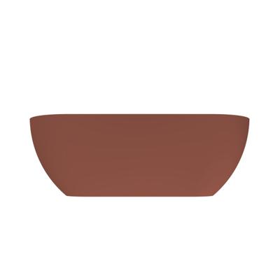 Arcqua Havana Halfvrijstaand Bad - 170x80cm - mat terracotta BAD759472