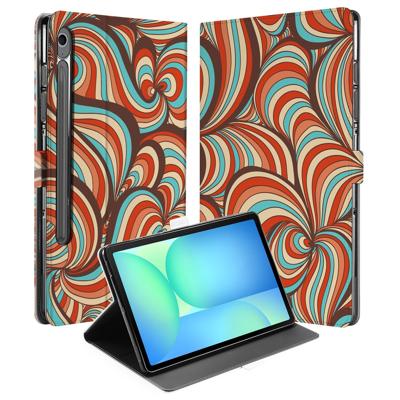 Samsung Galaxy Tab S10 FE | Tab S9 FE Tablet Hoesje Retro met Standaard Samsung Galaxy Tab S10 FE | Tab S9 FE Tablet Hoesje Retro met Standaard