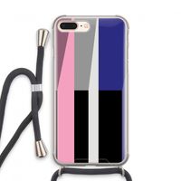 Gestalte 4: iPhone 8 Plus Transparant Hoesje met koord