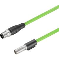 Weidmüller 2451110500 Sensor/actuator dataconnector, geassembleerd M12 Aantal polen (sensoren): 4 Stekker, recht 5.00 m 1 stuk(s)