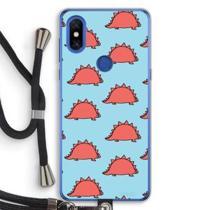 Dinosawrr: Xiaomi Mi Mix 3 Transparant Hoesje met koord