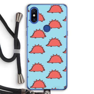 Dinosawrr: Xiaomi Mi Mix 3 Transparant Hoesje met koord
