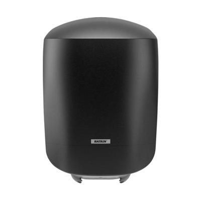 Poetspapierdispenser katrin medium zwart