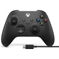 Xbox draadloze controller + USB-C-kabel - Zwart