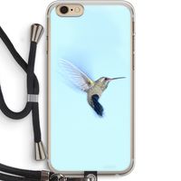 Kolibri: iPhone 6 PLUS / 6S PLUS Transparant Hoesje met koord