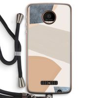 Formo: Motorola Moto Z Force Transparant Hoesje met koord