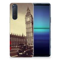 Sony Xperia 5II | Silliconen Back Cover | Londen