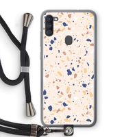 Terrazzo N°23: Samsung Galaxy A11 Transparant Hoesje met koord Terrazzo N°23: Samsung Galaxy A11 Transparant Hoesje met koord