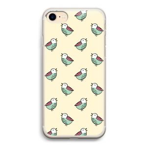 Vogeltjes: iPhone 7 Transparant Hoesje