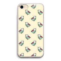 Vogeltjes: iPhone 7 Transparant Hoesje