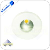 Klemko Rond Led armatuur IP-65. 9W 3000K