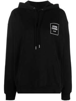 Opening Ceremony hoodie imprimé - Noir